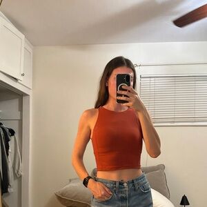 lululemon athletica Terracotta Crop Top